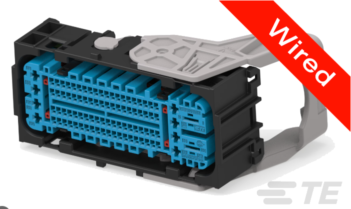 90 Pin Female connector with 10cm wires PRCW90-0001-B